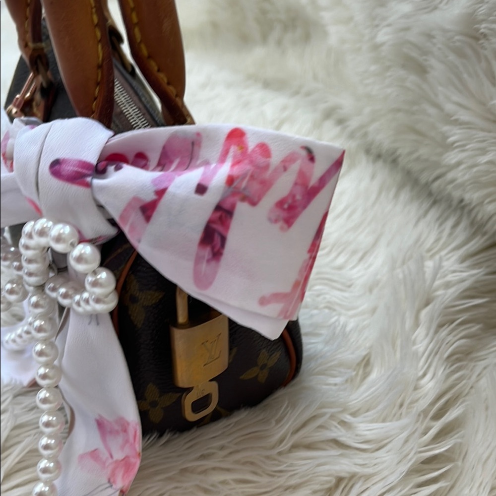 Louis Vuitton Speedy Nano Mini Top Handles LV Monogram Tote Bag - Picture 5 of 15